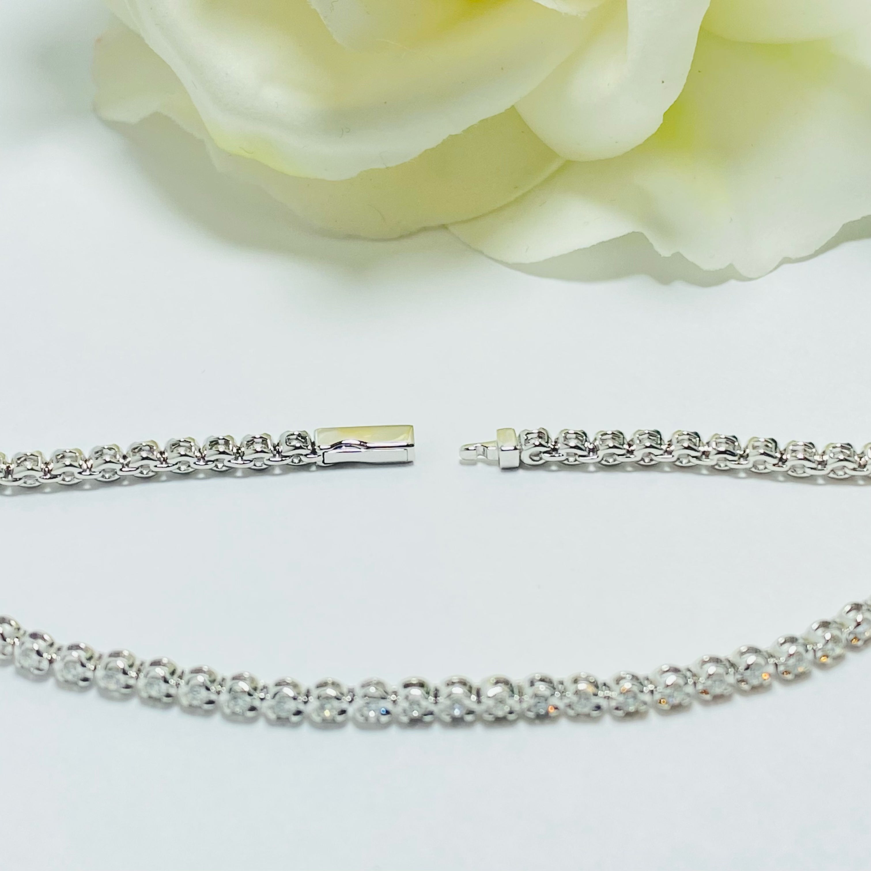 The Illusion Diamond Tennis Bracelet – RAGAIL